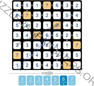 Puzzle Page Futoshiki Issue 1 Page 5 Answers Puzzle Page Answers