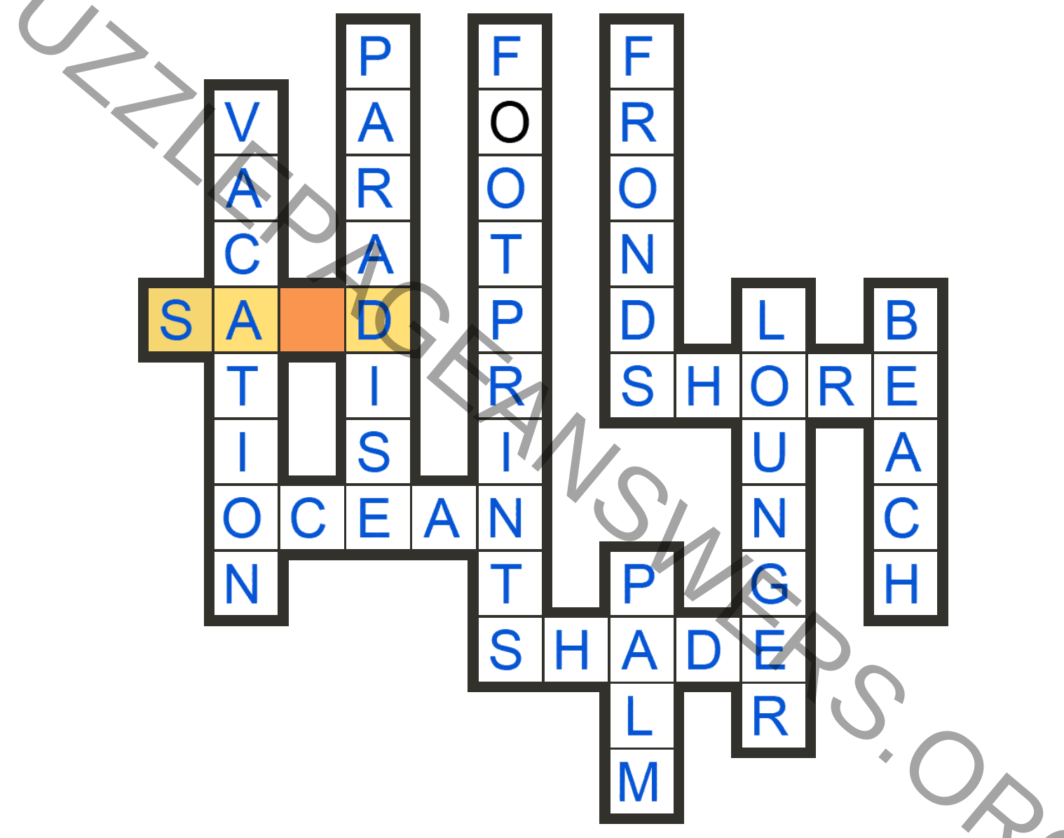 Puzzle Page One Clue June 1 2019 Answers  Puzzle Page Answers