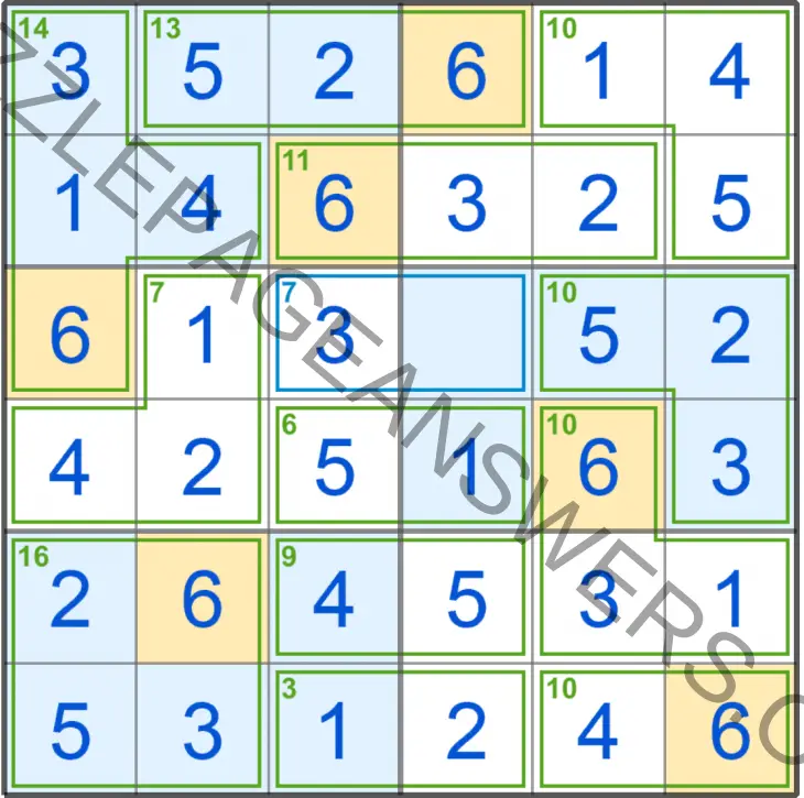Puzzle Page Killer Sudoku June 15 2019 Answers Puzzle Page Answers