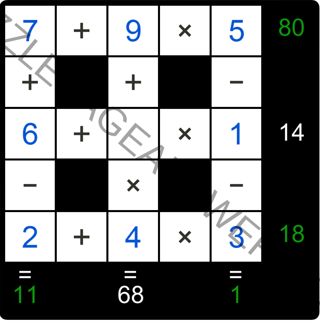 Puzzle Page Cross Sum July 5 2019 Answers Puzzle Page Answers
