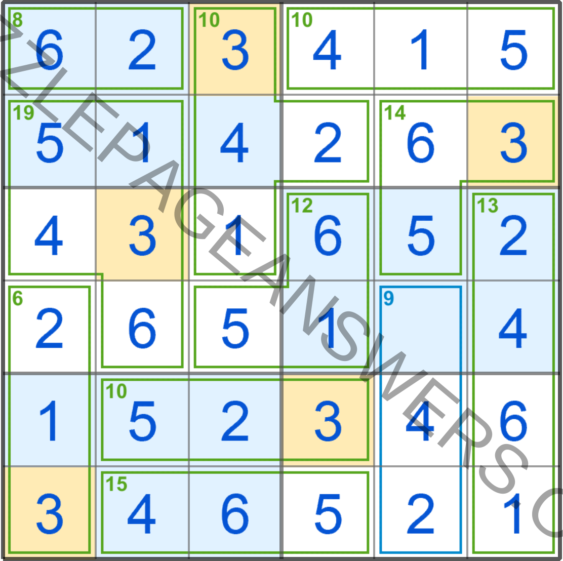 Puzzle Page Killer Sudoku August 14 2019 Answers Puzzle Page Answers