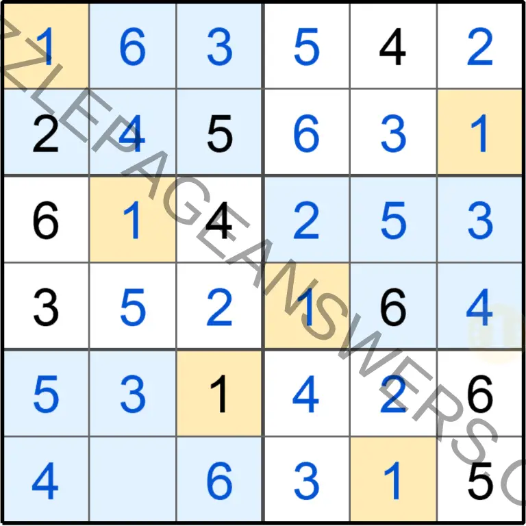Puzzle Page Sudoku September 27 2019 Answers Puzzle Page Answers