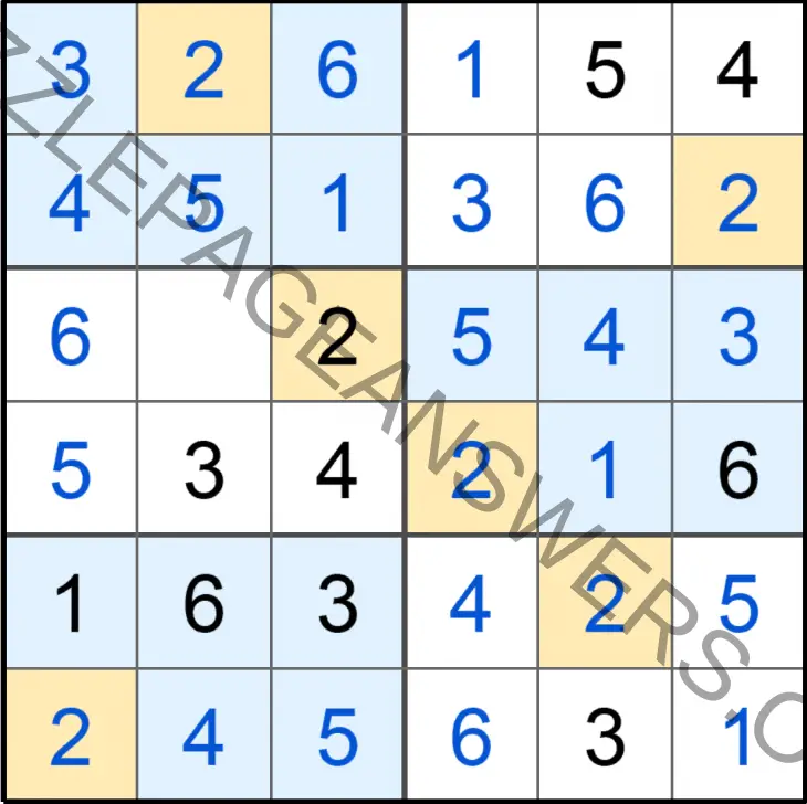 Puzzle Page Sudoku September 9 2019 Answers Puzzle Page Answers