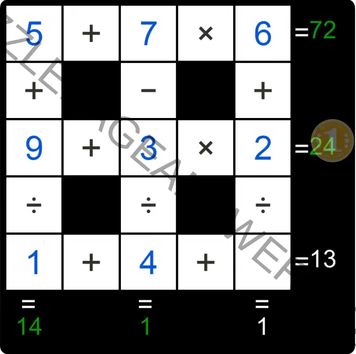 Puzzle Page Cross Sum October 6 2019 Answers Puzzle Page Answers
