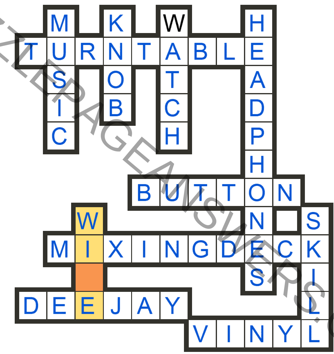 Debonair Crossword Clue