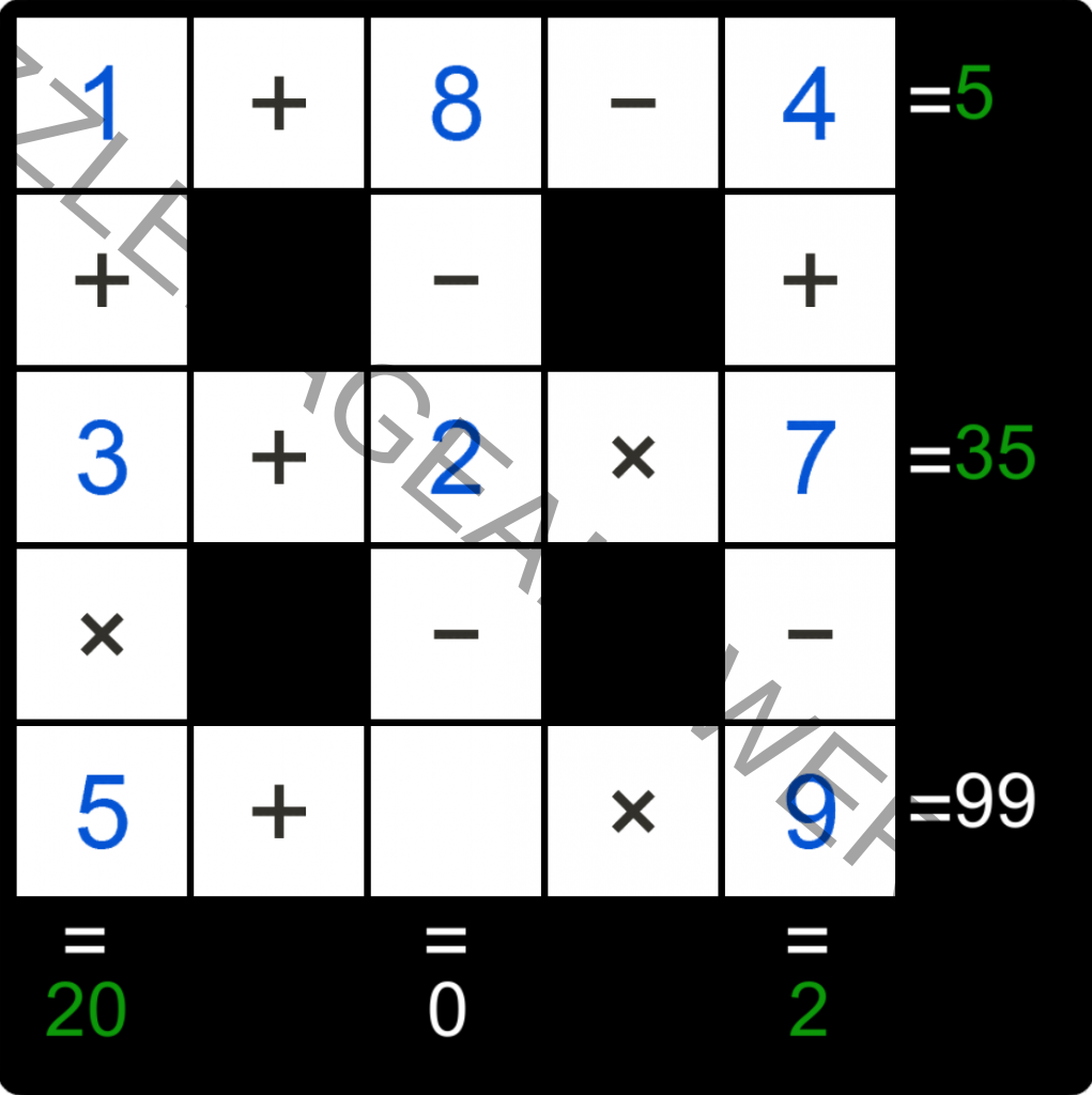 Puzzle Page Cross Sum January 31 2020 Answers Puzzle Page Answers