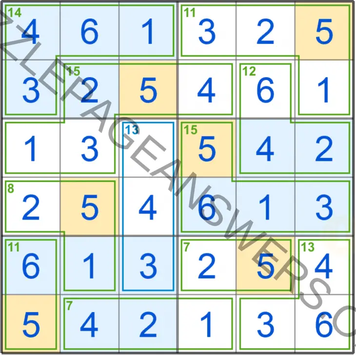 Puzzle Page Killer Sudoku January 18 2020 Answers Puzzle Page Answers