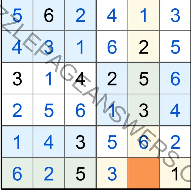 Puzzle Page Sudoku April 13 2020 Answers Puzzle Page Answers