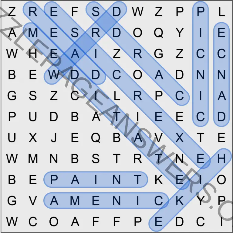 Puzzle Page Word Search September 25 2020 Answers - Puzzle Page Answers