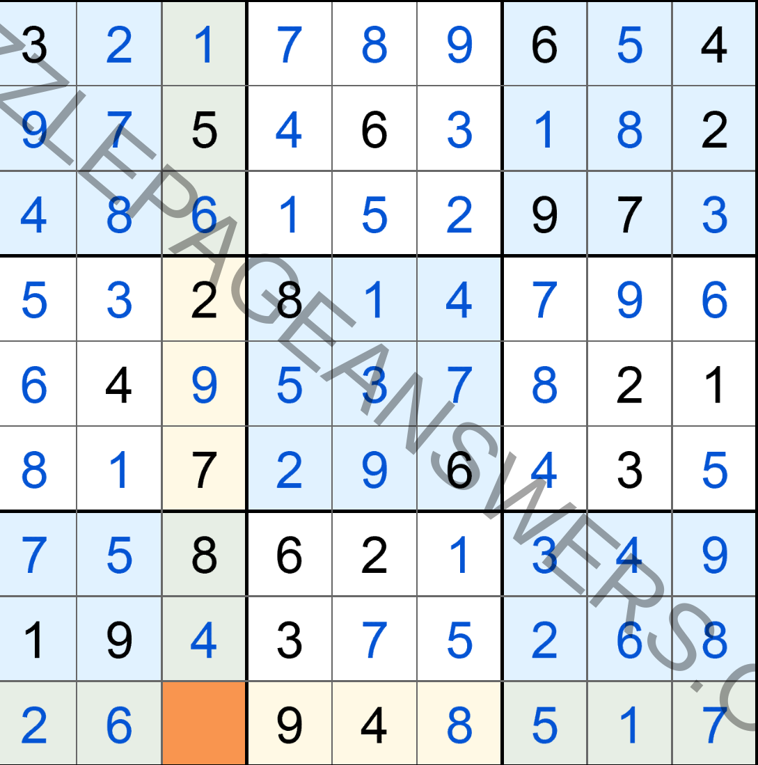 Puzzle Page Sudoku October 15 2020 Answers Puzzle Page Answers