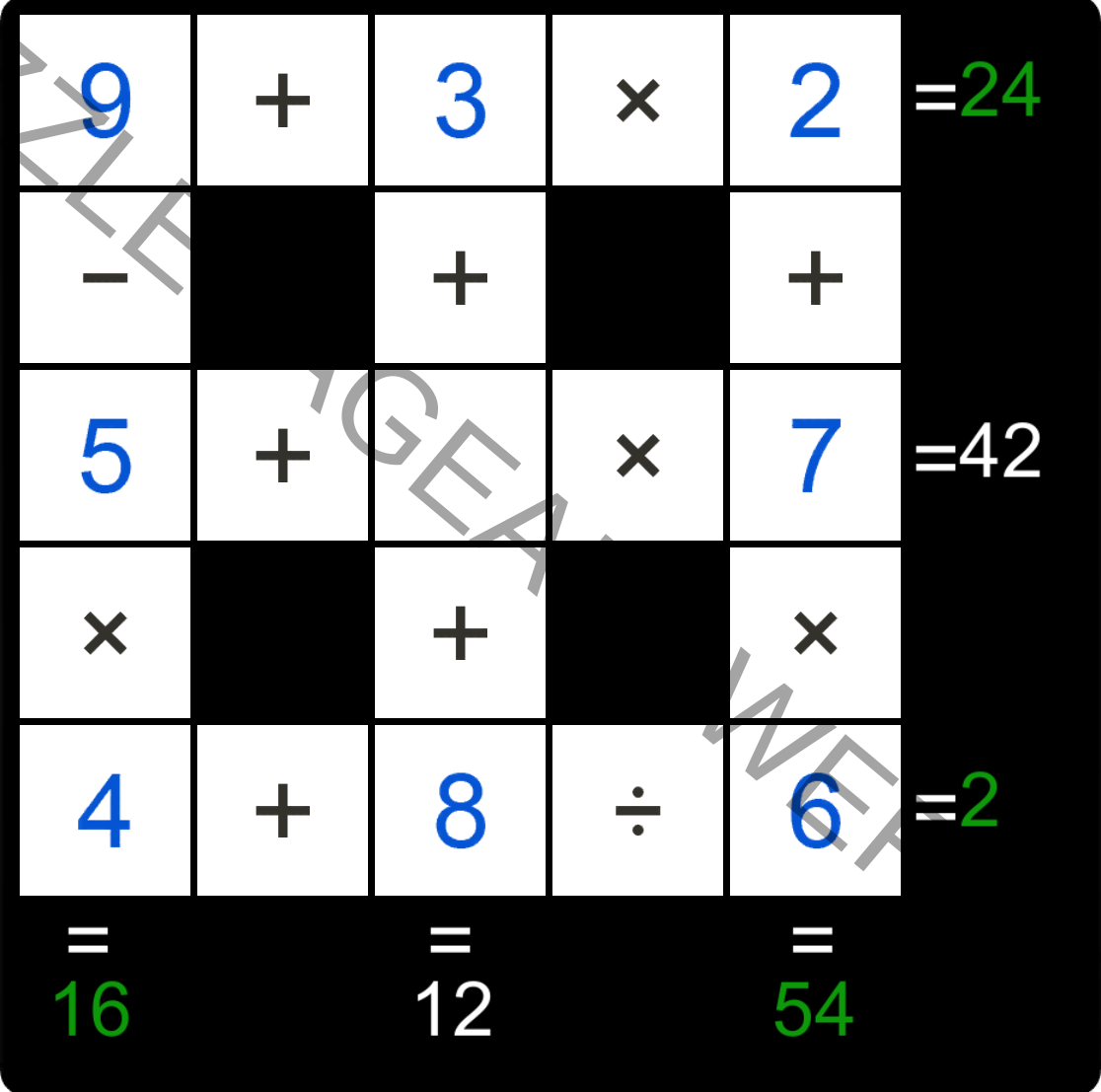 Puzzle Page Cross Sum November 25 2020 Answers Puzzle Page Answers
