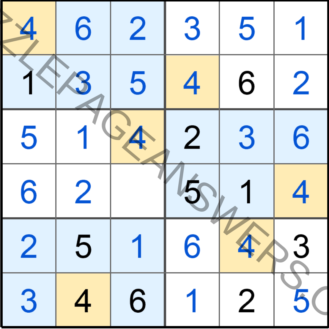 Puzzle Page Sudoku January 8 2021 Answers Puzzle Page Answers