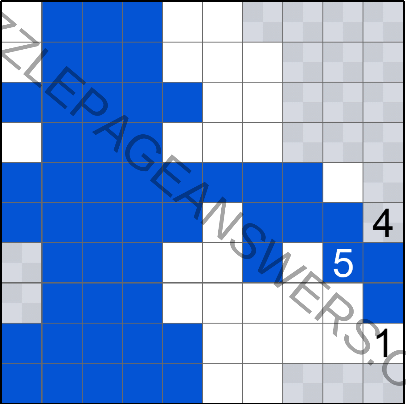 field involving grids but not clues