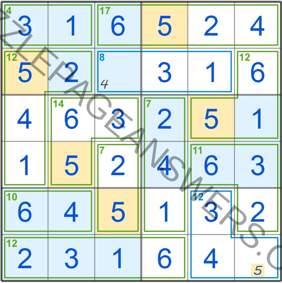 Puzzle Page Killer Sudoku March 27 2021 Answers Puzzle Page Answers
