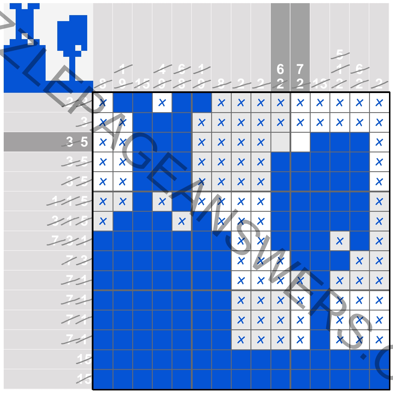 Puzzle Page Picture Cross May 30 2021 Answers Puzzle Page Answers