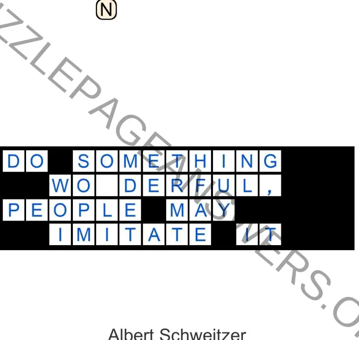 Puzzle Page Quote Slide June 17 2021 Answers Puzzle Page Answers