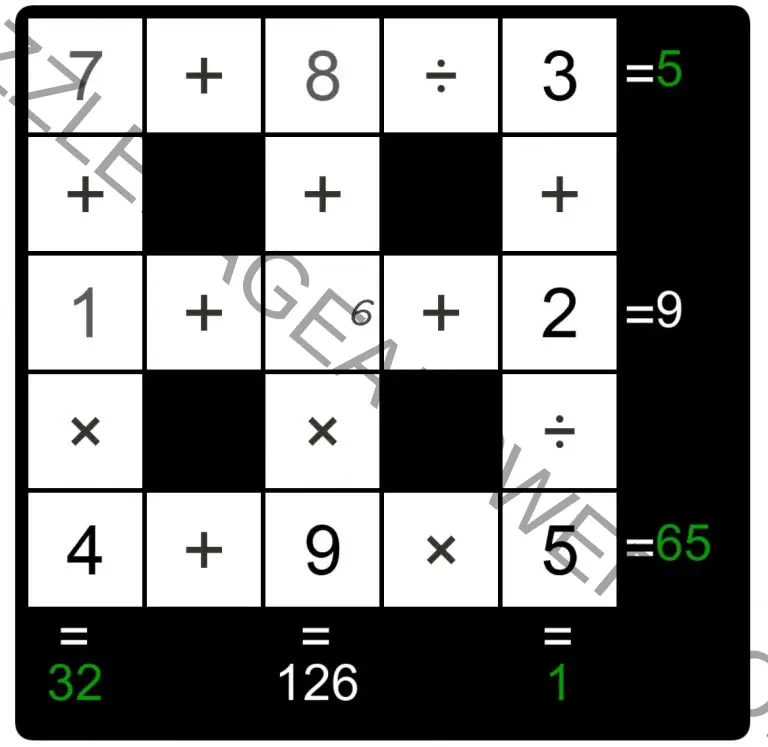 Puzzle Page Cross Sum July 23 2021 Answers Puzzle Page Answers