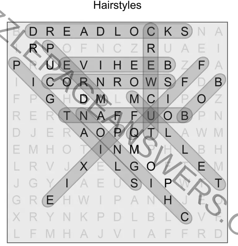 Puzzle Page Word Search July 18 2021 Answers Puzzle Page Answers