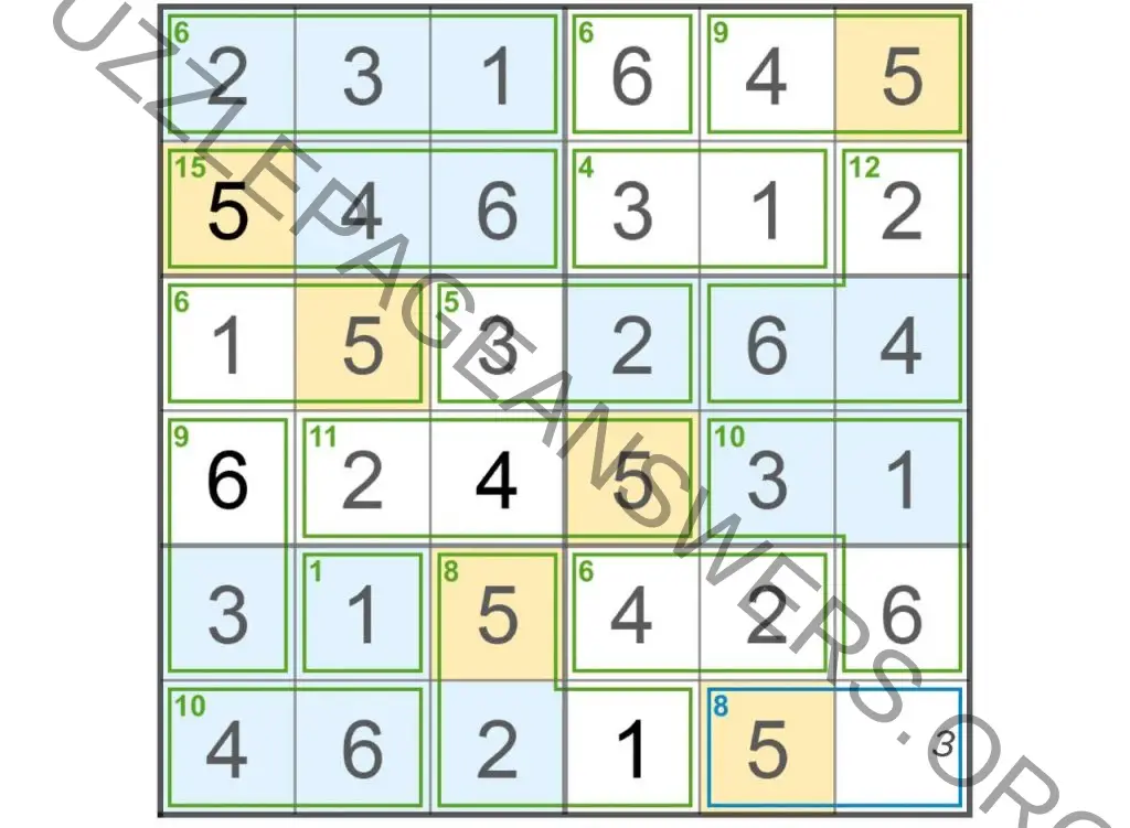 Puzzle Page Killer Sudoku May 3 2023 Answers