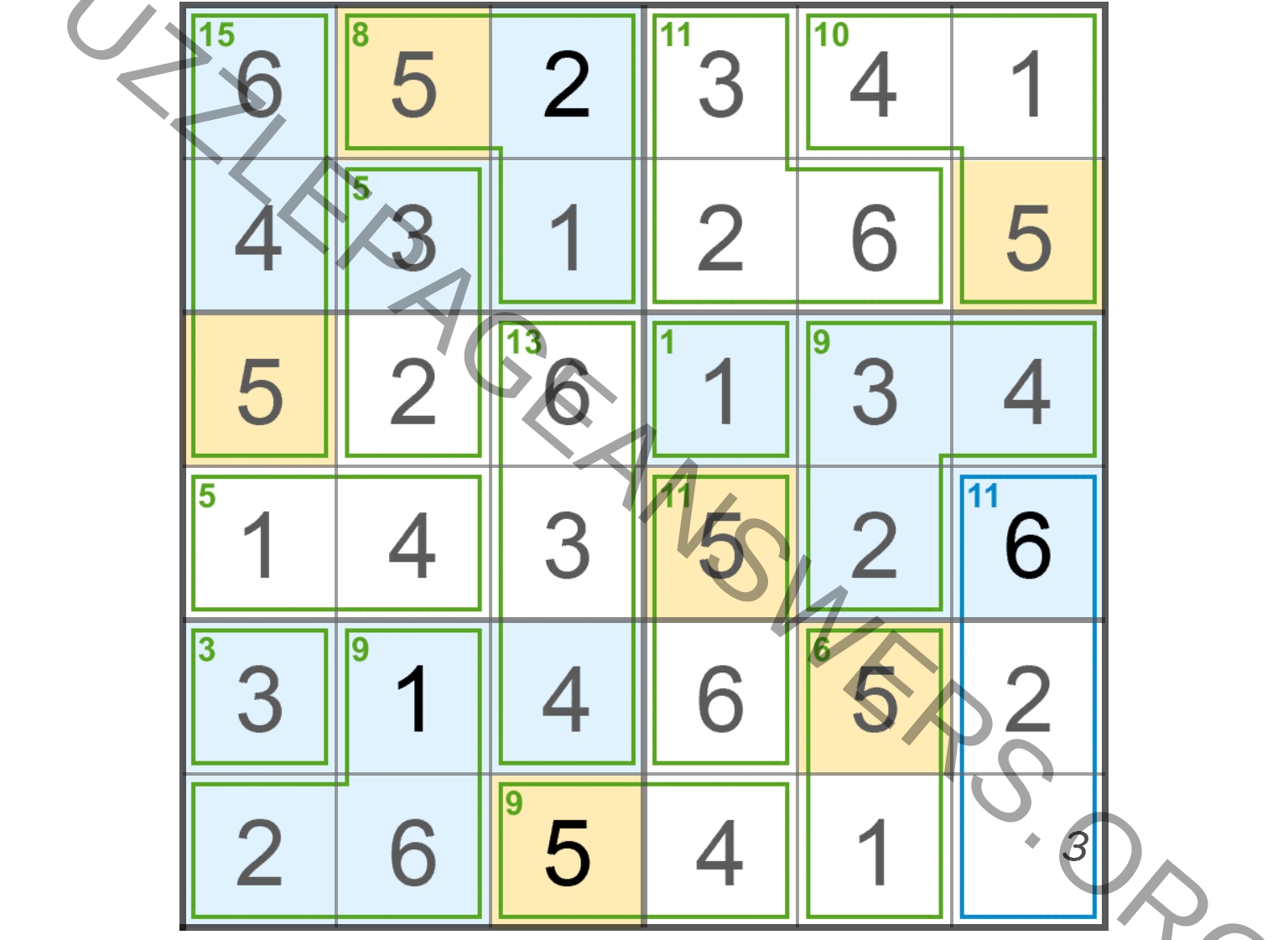 Puzzle Page Killer Sudoku August 9 2023 Answers Puzzle Page Answers