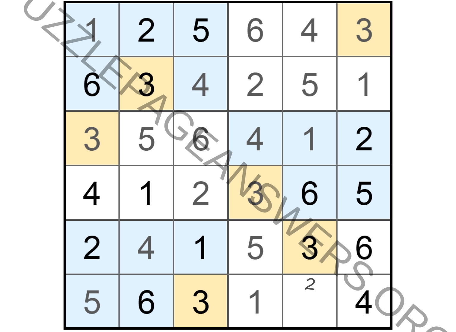 Puzzle Page Sudoku October 9 2023 Answers Puzzle Page Answers