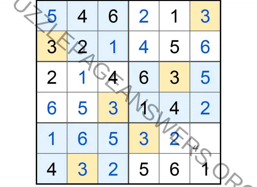 Puzzle Page Sudoku February 9 2024 Answers - Puzzle Page Answers