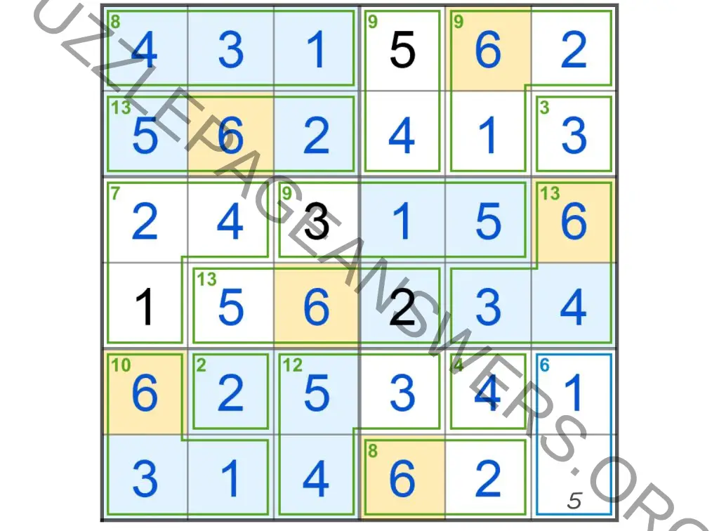 Puzzle Page Killer Sudoku May 1 2024 Answers