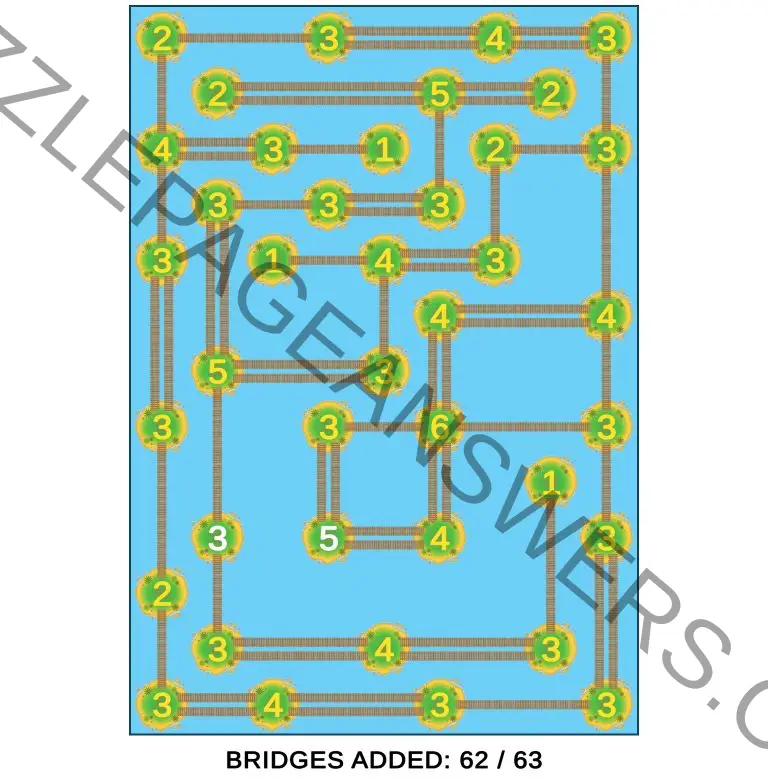 Puzzle Page Bridges May 25 2024 Answers Puzzle Page Answers