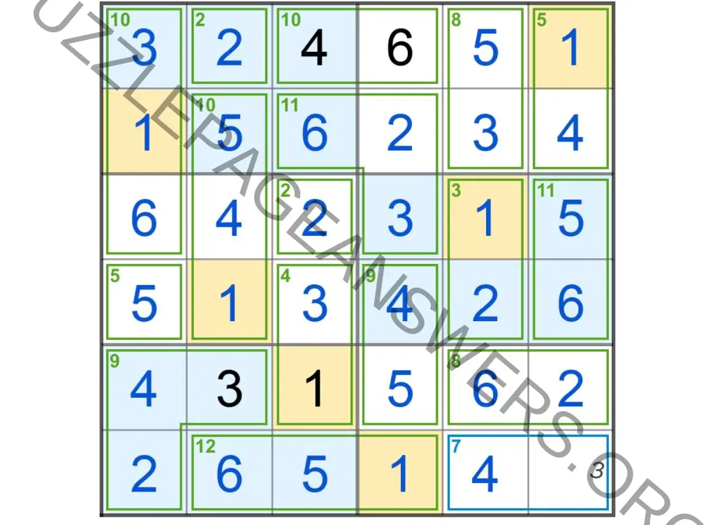 Puzzle Page Killer Sudoku September 21 2024 Answers