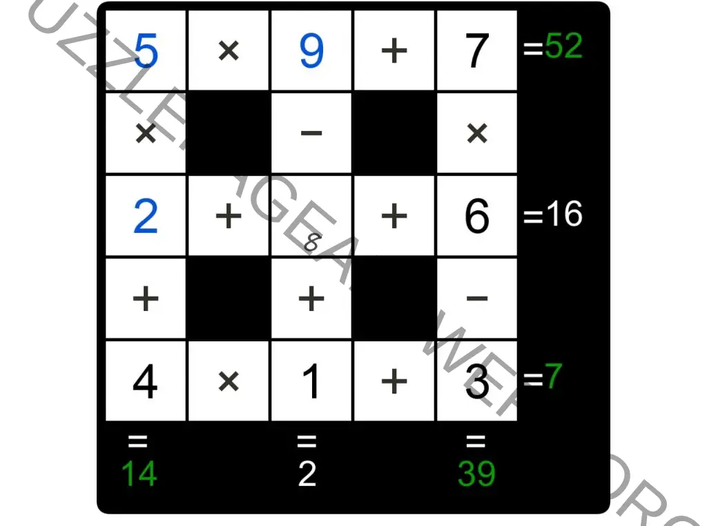 Puzzle Page Cross Sum September 23 2024 Answers