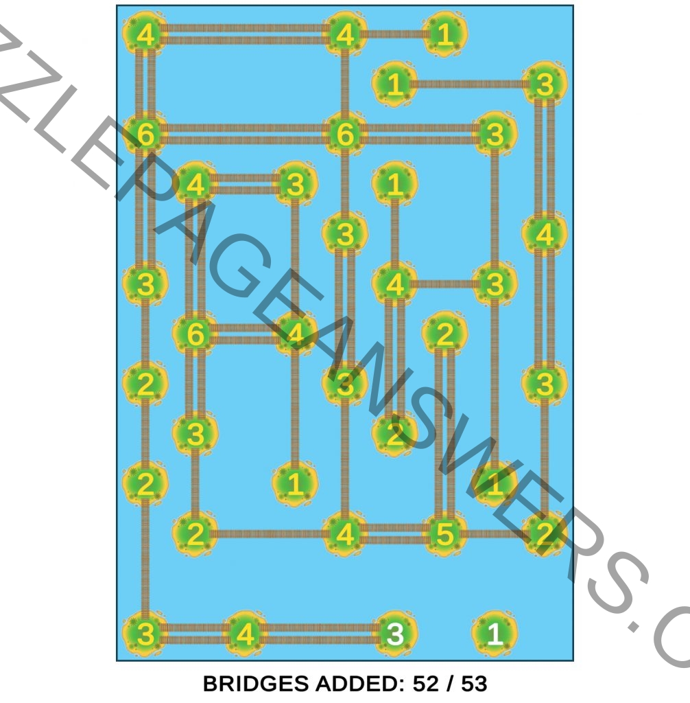 Puzzle Page Bridges November 1 2024 Answers