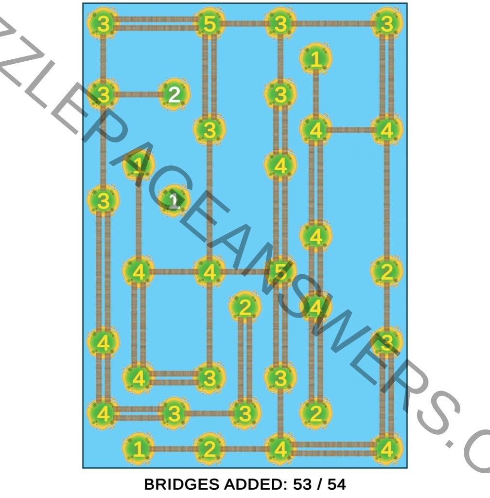 Puzzle Page Bridges October 18 2024 Answers