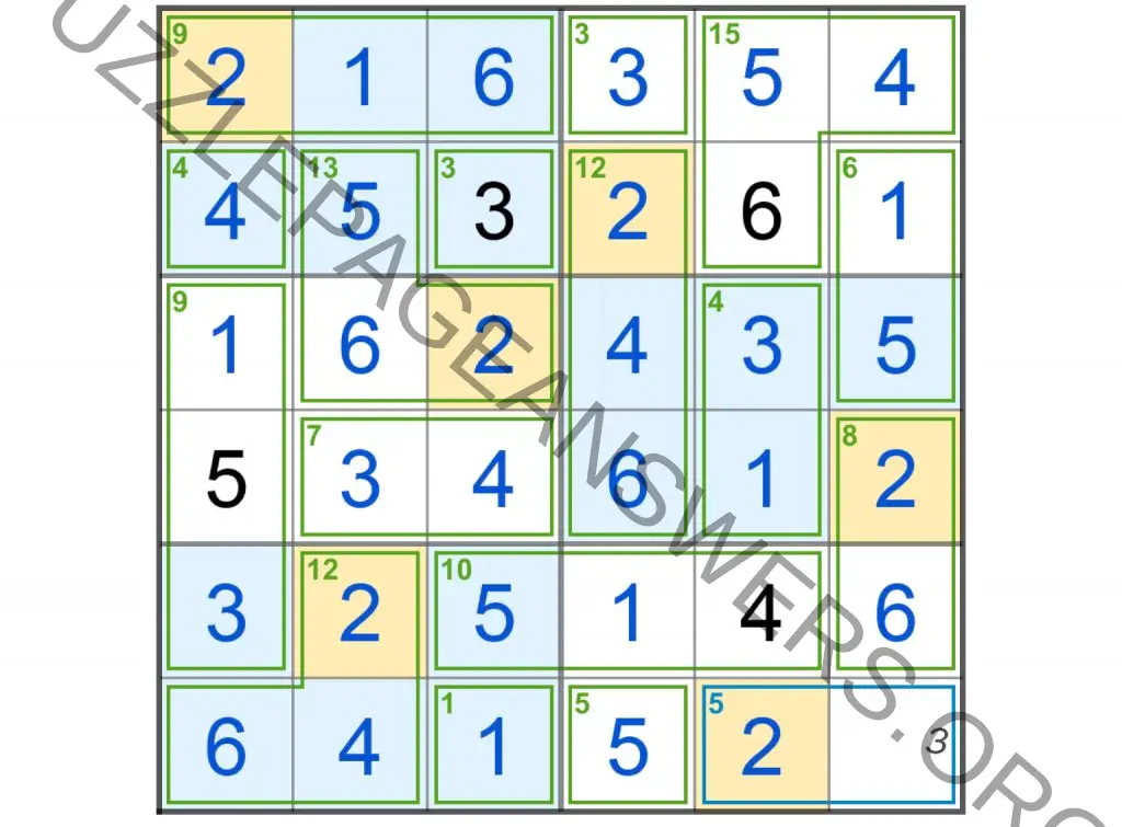 Puzzle Page Killer Sudoku October 26 2024 Answers