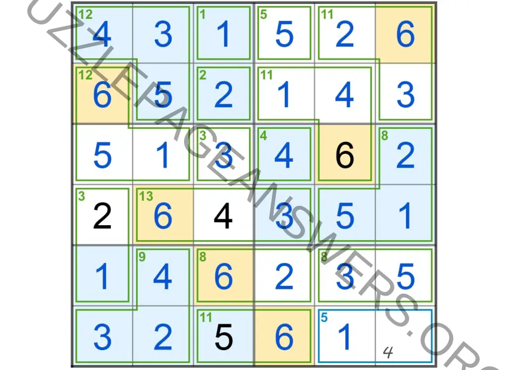 Puzzle Page Killer Sudoku October 5 2024 Answers