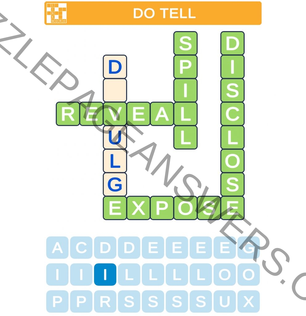 Puzzle Page Link Words October 12 2024 Answers