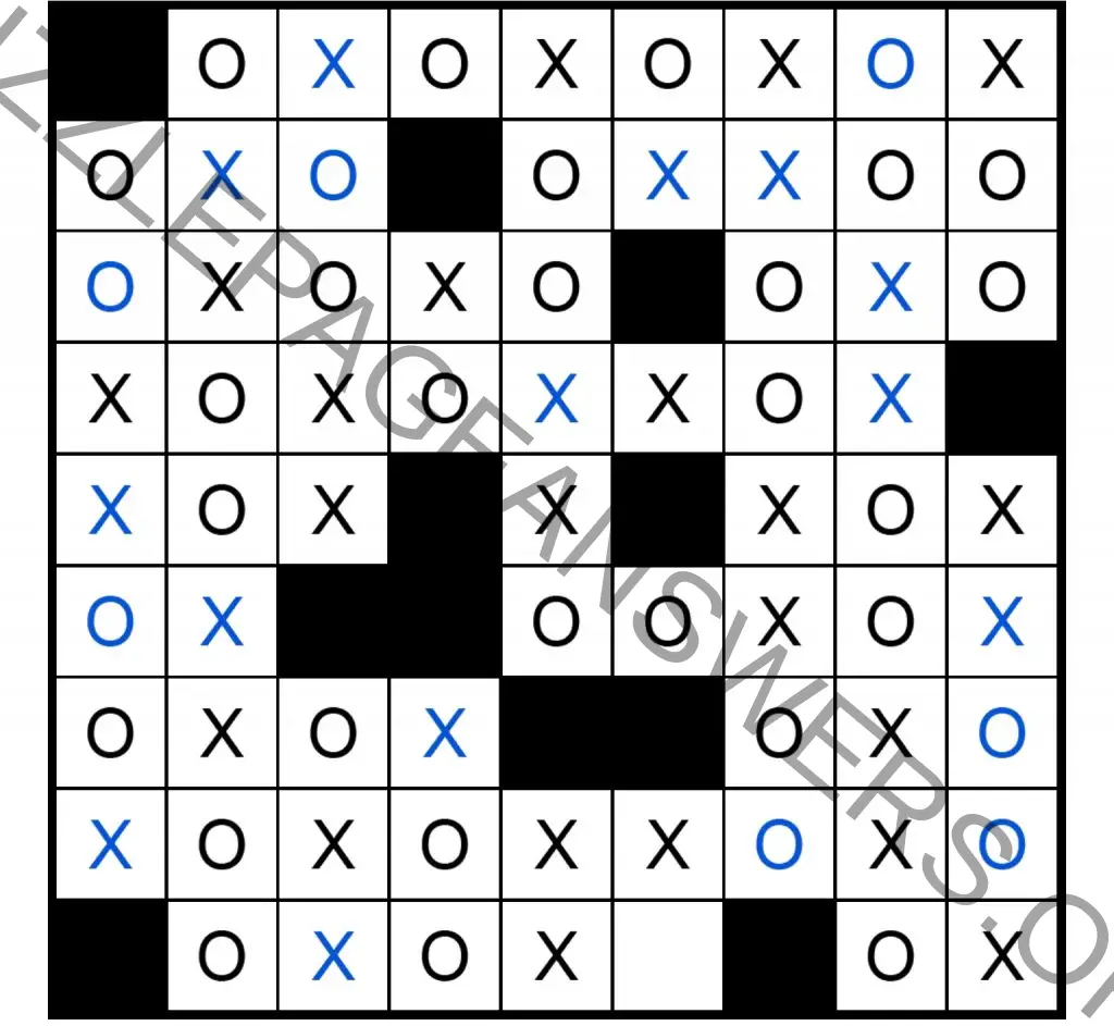 Puzzle Page Os and Xs October 17 2024 Answers