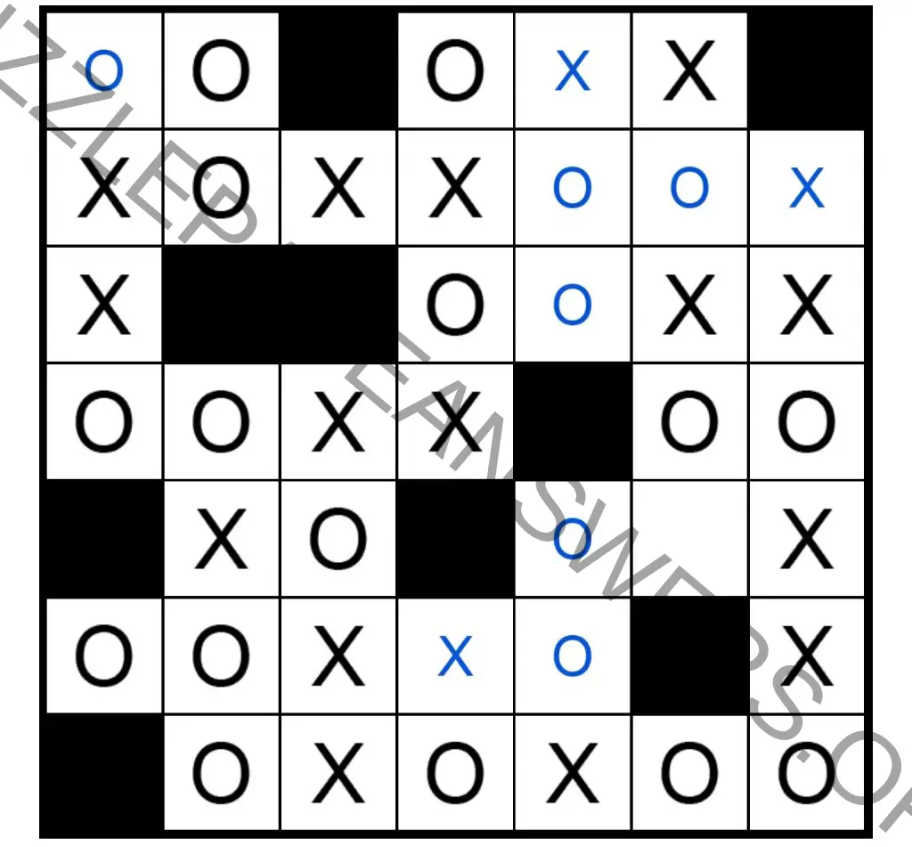 Puzzle Page Os and Xs October 3 2024 Answers