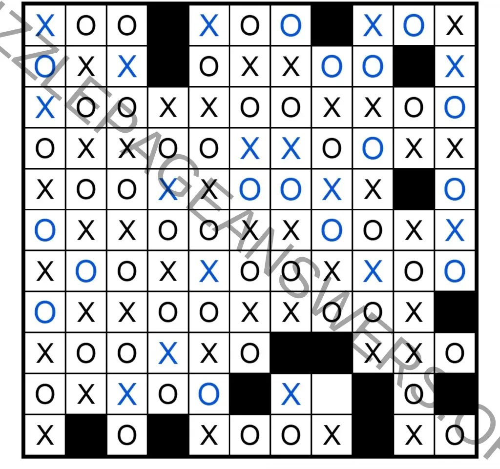Puzzle Page Os and Xs October 6 2024 Answers