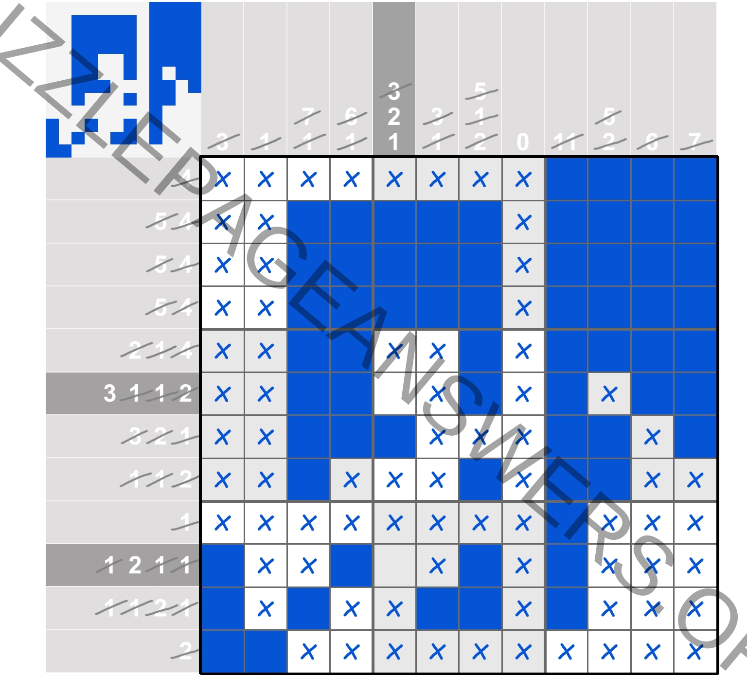 Puzzle Page Picture Cross October 27 2024 Answers Puzzle Page Answers