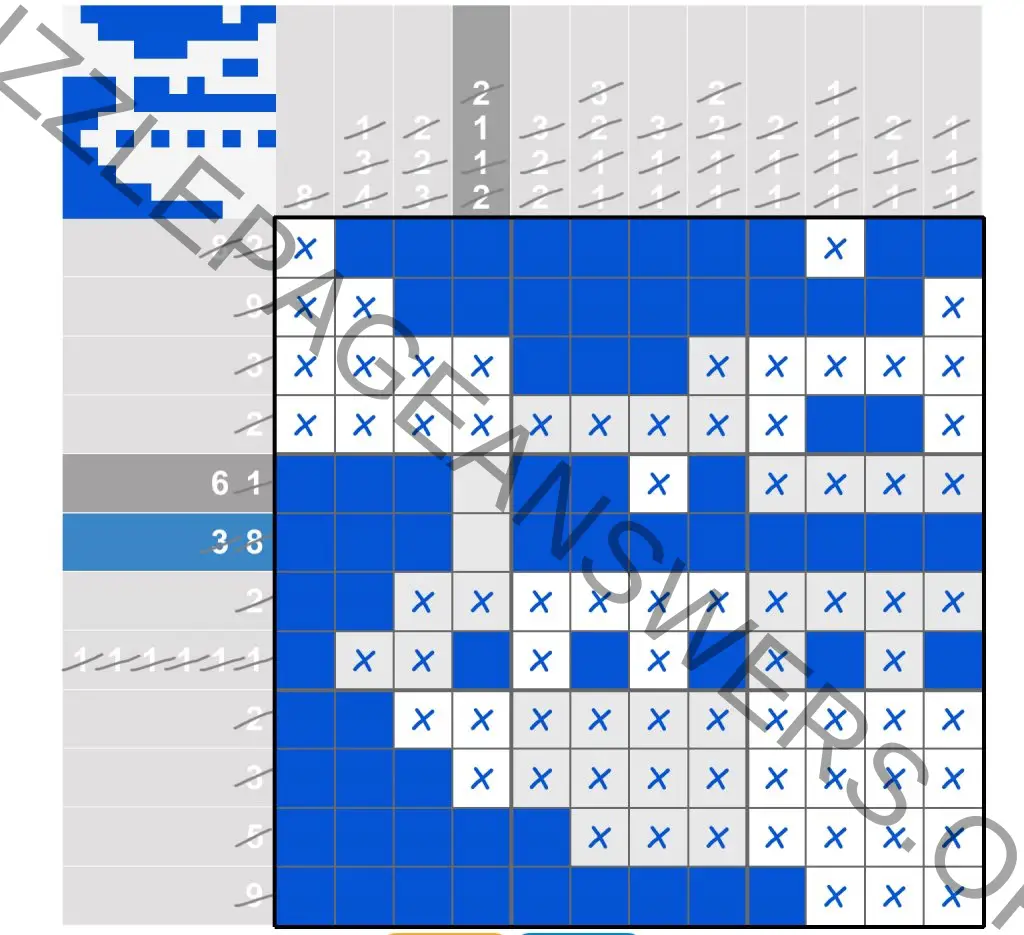 Puzzle Page Picture Cross October 7 2024 Answers