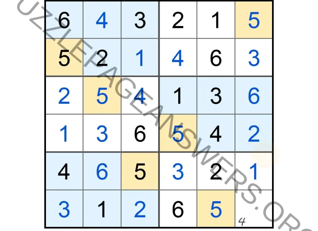 Puzzle Page Sudoku October 14 2024 Answers