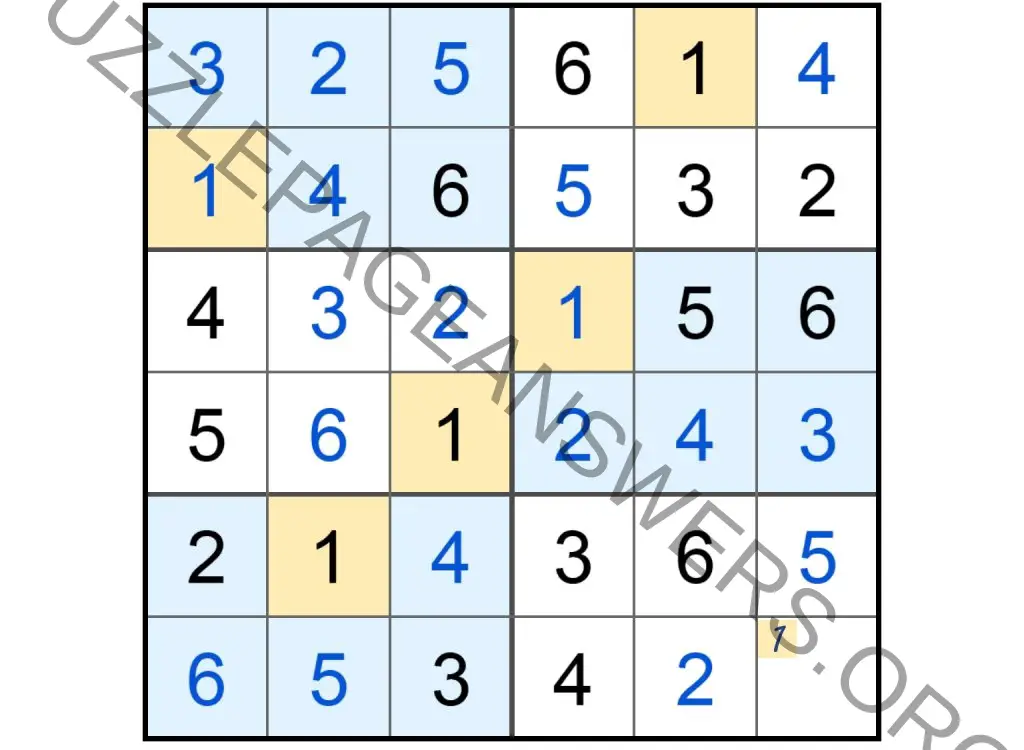 Puzzle Page Sudoku October 28 2024 Answers