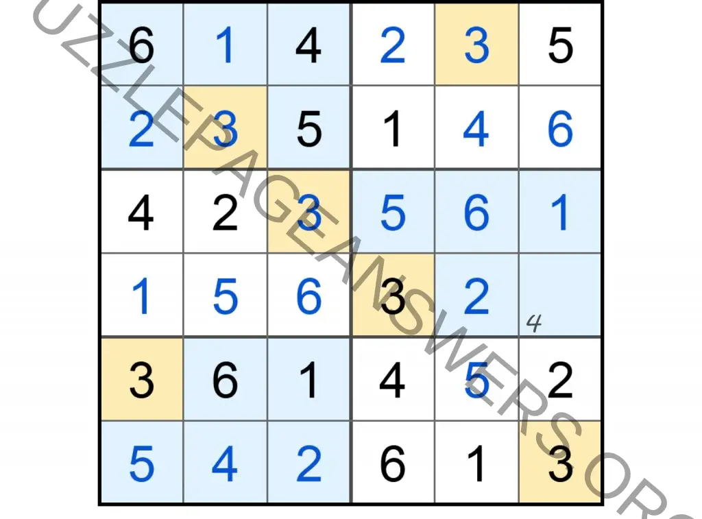 Puzzle Page Sudoku October 4 2024 Answers