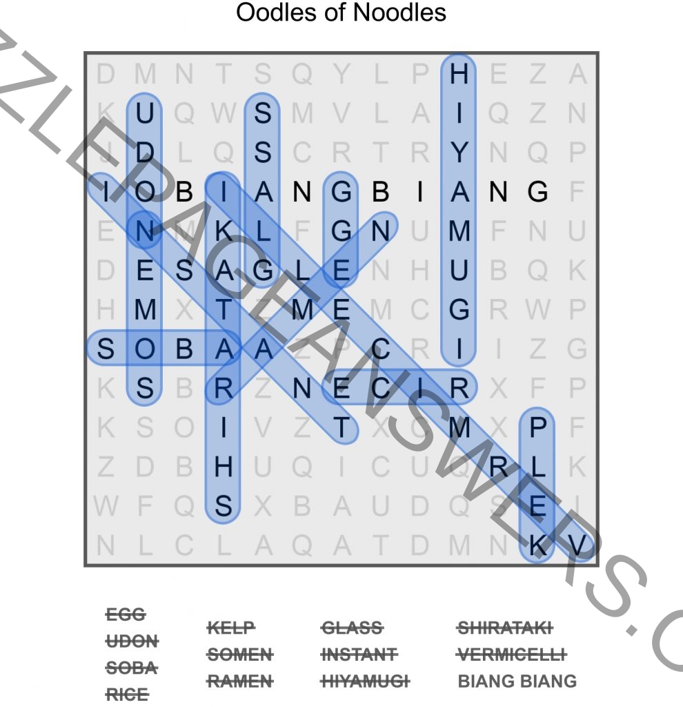 Puzzle Page Word Search October 6 2024 Answers