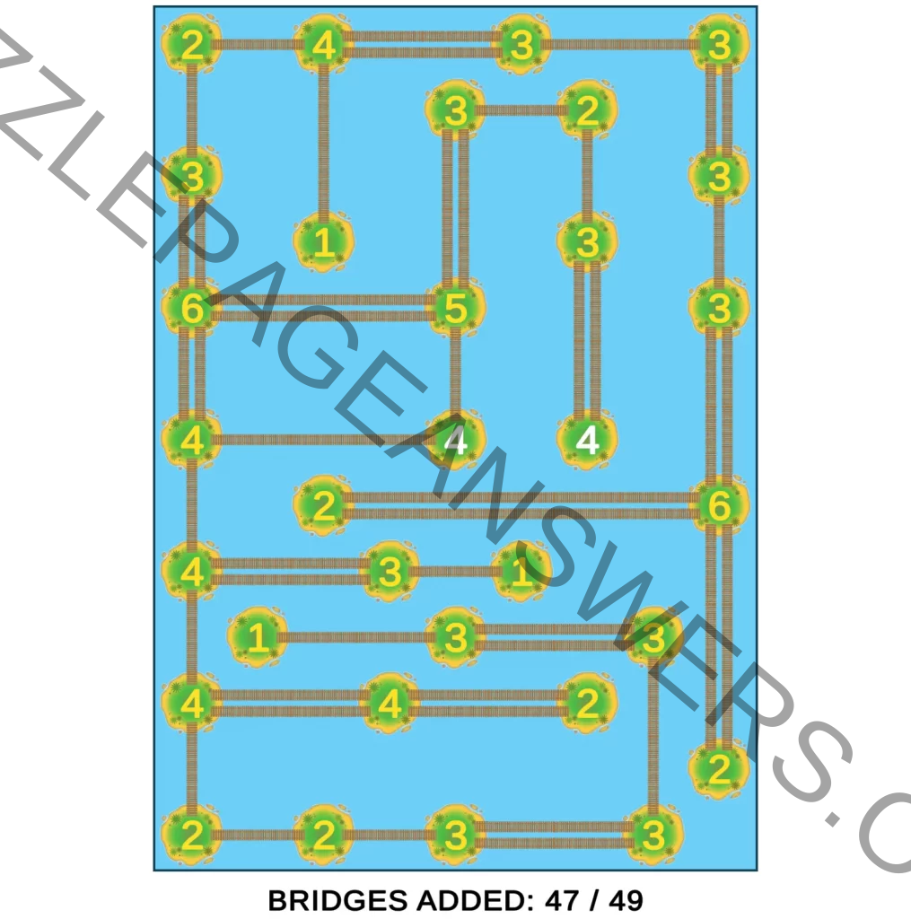 Puzzle Page Bridges November 29 2024 Answers