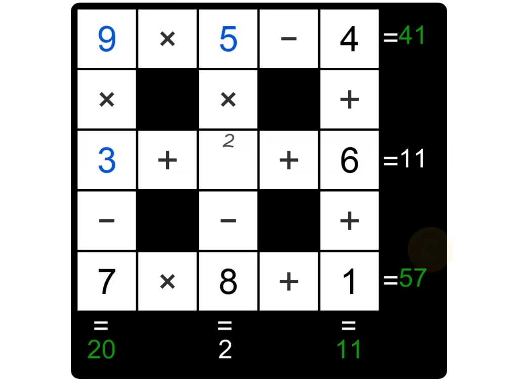 Puzzle Page Cross Sum November 25 2024 Answers