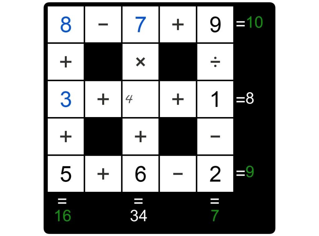 Puzzle Page Cross Sum November 27 2024 Answers