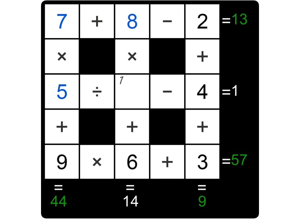 Puzzle Page Cross Sum November 29 2024 Answers