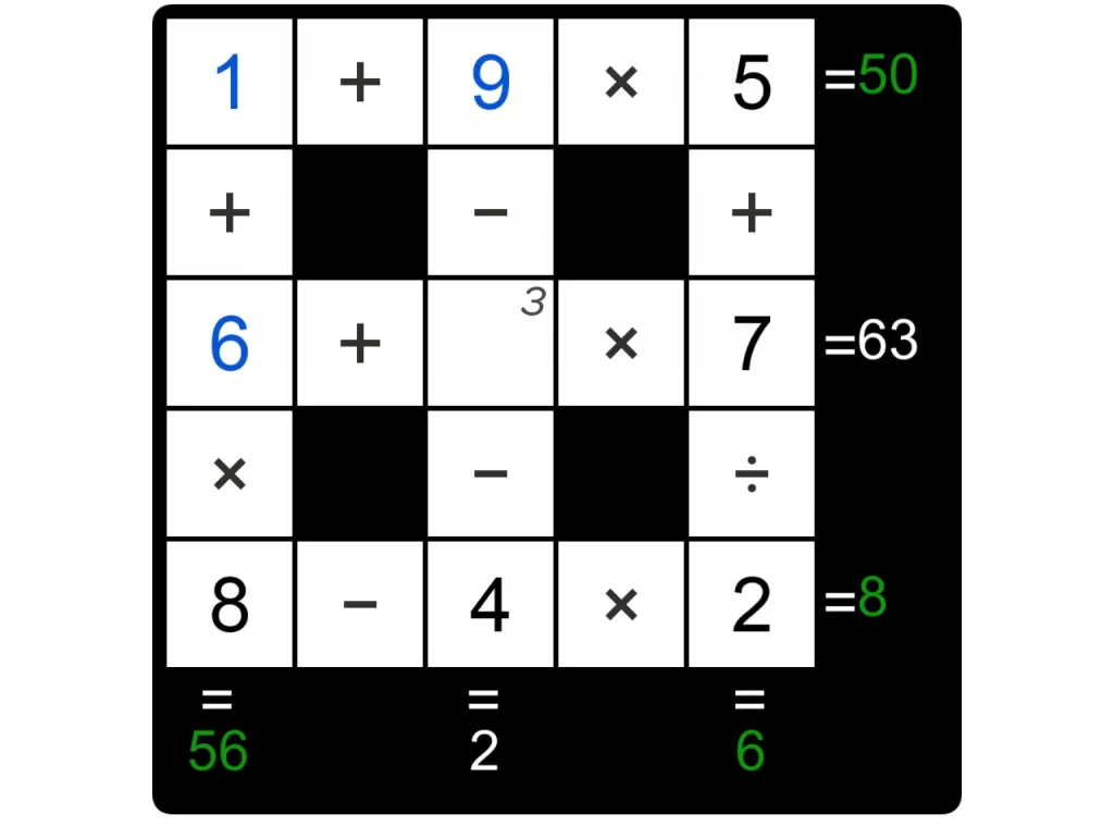 Puzzle Page Cross Sum November 6 2024 Answers