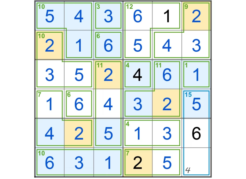 Puzzle Page Killer Sudoku November 6 2024 Answers